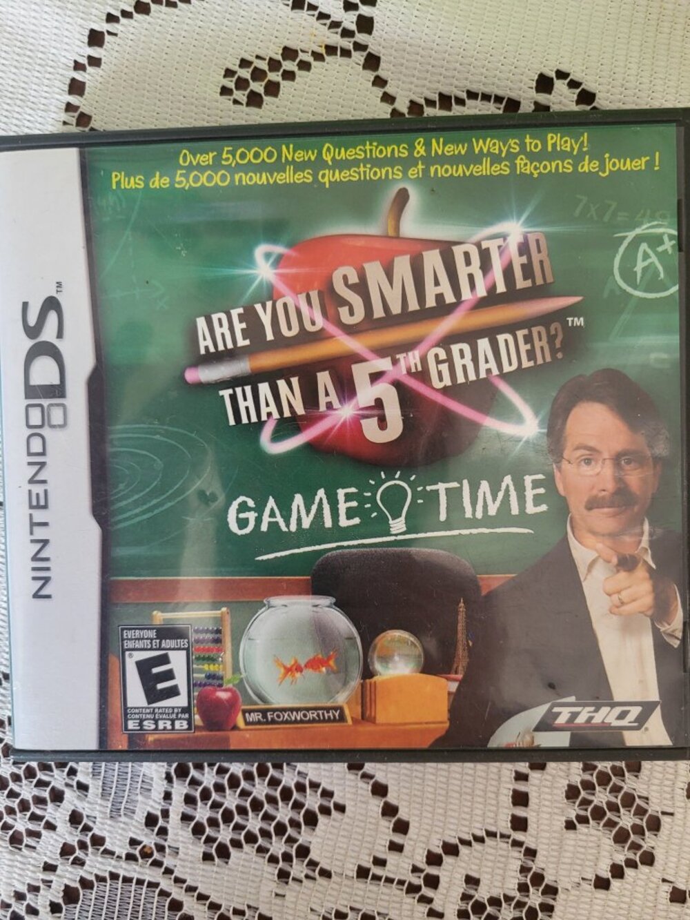 Are You Smarter Than a 5th Grader Game Time Nintendo DS Complete